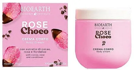Bioearth Botanique Chocolate Rose Choco Body Cream Krem za telo Ruža i Čokolada