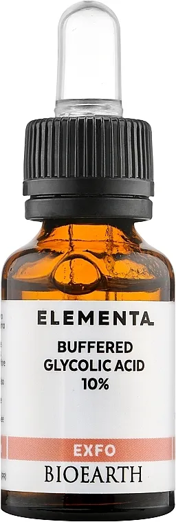 Bioearth Elementa Exfo Buffered Glycolic Acid 10% Serum za lice "Glikolna kiselina 10%"