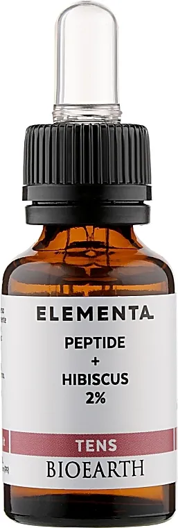Bioearth Elementa Tens Peptide + Hibiskus 2% Koncentrat koji stimuliše proizvodnju kolagena