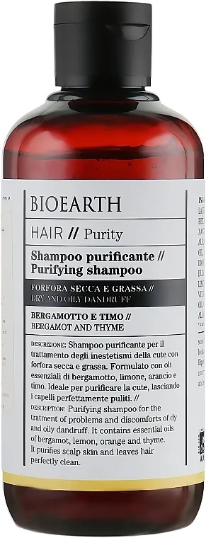 Bioearth Hair Clarifying Shampoo Šampon protiv prhuti