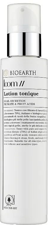 Bioearth Loom Lotion Tonic Tonik za lice