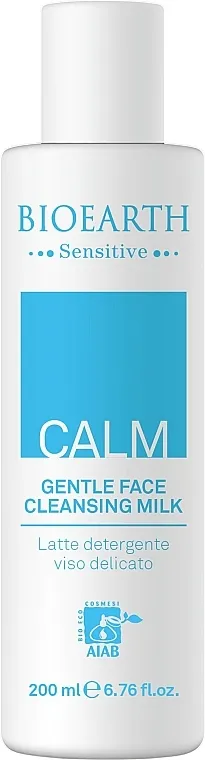 Bioearth Sensitive Calm Gentle Face Cleansing Milk Blago mleko za pranje lica