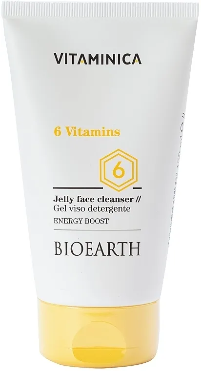 Bioearth Vitaminica 6 Vitamins Jelly Face Cleanser Gel za čišćenje lica