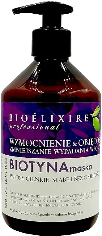 Bioelixir Professional Biotinska maska ​​za kosu