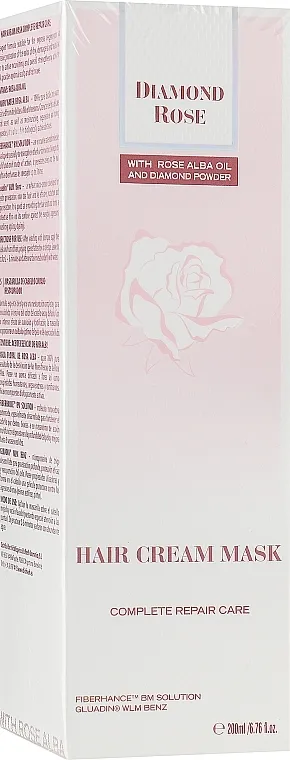 BioFresh Diamond Rose Hair Cream Mask Krem-maska za kosu 'Obnavljajuća nega'