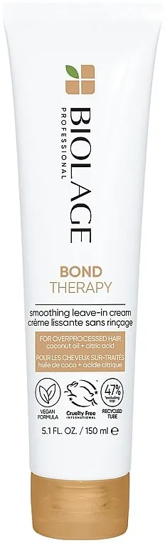 Biolage Bond Therapy Smoothing Leave-In Cream Izglađujuća krema za kosu bez ispiranja