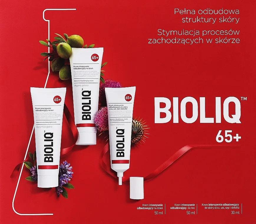 Bioliq 65+ (d/cr/50ml + n/cr/50ml + eye/cr/30ml) Set
