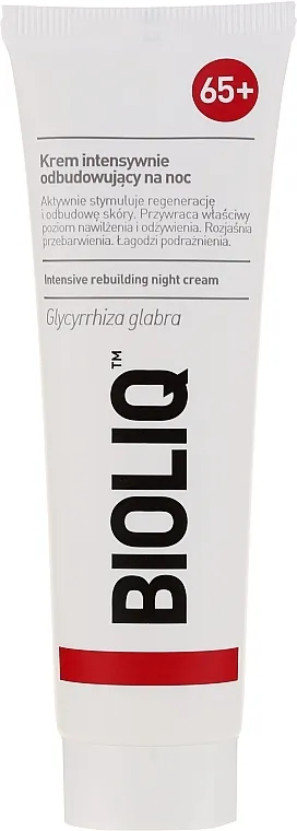 Bioliq 65+ Intensive Rebuilding Night Cream Intenzivno obnavljajuća noćna krema
