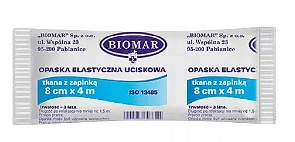 Biomar Elastična kompresiona traka, 8 cm x 4 m