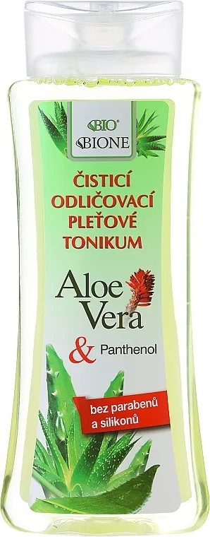 Bione Cosmetics Aloe Vera Soothing Cleansing Make-up Removal Facial Tonic Tonik za uklanjanje šminke