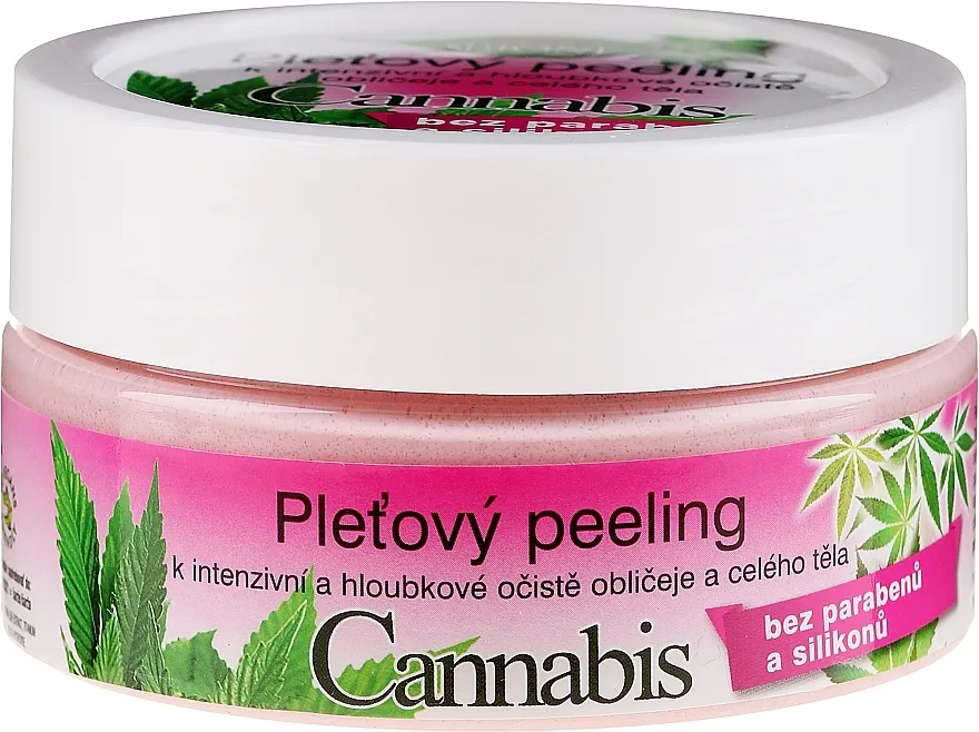 Bione Cosmetics Cannabis Face Peeling Piling za lice i tijelo "Konoplja"