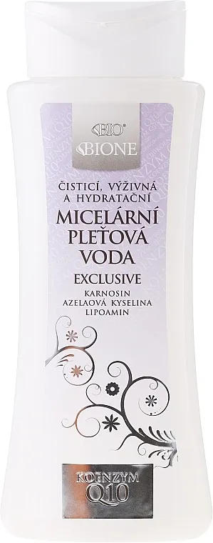 Bione Cosmetics Exclusive Organic Micellar Water With Q10 Micelarna voda