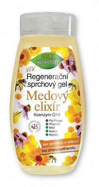Bione Cosmetics Honey Elixir Regenerating Shower Gel Gel za tuširanje
