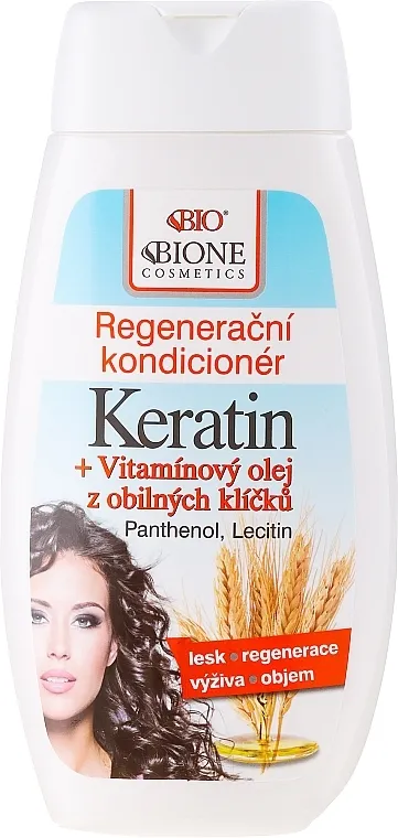 Bione Cosmetics Keratin + Grain Sprouts Oil Regenerative Conditioner Regenerirajući regenerator za kosu