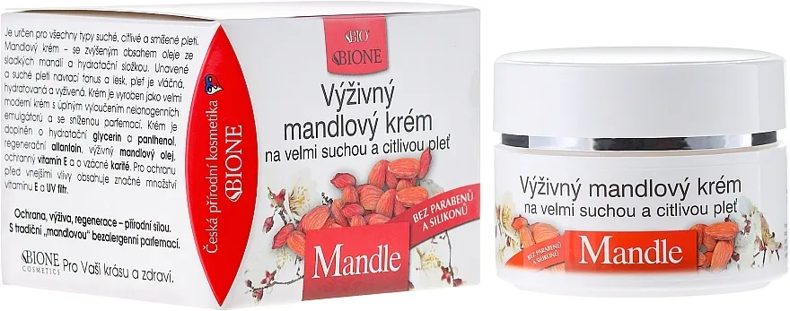 Bione Cosmetics Nourishing Cream For Very Dry And Sensitive Skin Krema za lice