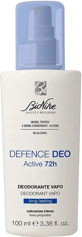 BioNike Defence Deo Active 72H Sweat Control Dezodorans sprej "Active 72H"