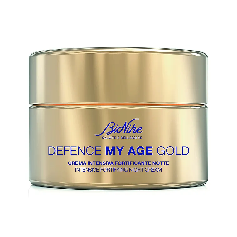 BioNike Defense My Age Gold-Intensive Fortifying Night Cream Suva masažna četka za putovanja