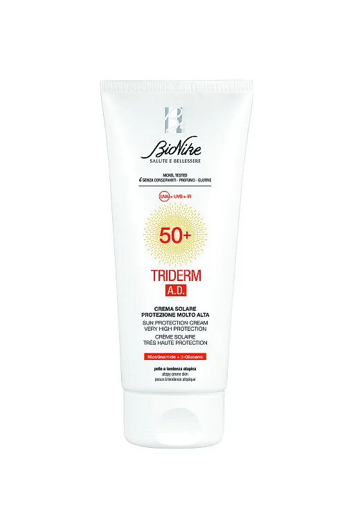 BioNike Triderm A.D. Sun Protection Cream SPF 50+ Hidratantna krema za sunčanje