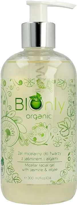 BIOnly Organic Micellar Facial Gel With Jasmine&amp;Algae Micelarni gel za lice sa jasminom i algama
