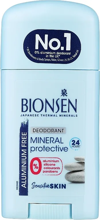 Bionsen Mineral Protective Sensitive Skin Dezodorans u stiku "Mineralna zaštita"
