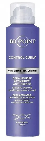 Biopoint Control Curly Cera Mousse Voštana pena za kovrdžavu kosu