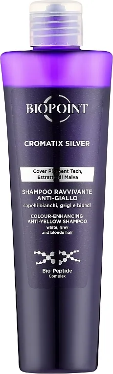 Biopoint Cromatix Silver Shampoo Ravvivante Šampon protiv žutila