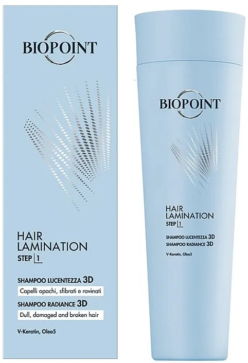 Biopoint Hair Lamination Shampoo Šampon za kosu "Lucentezza 3D"