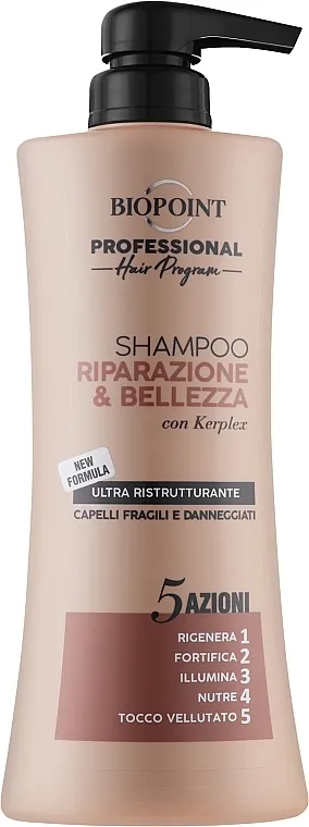 Biopoint Riparazione&amp;Bellezza Shampoo Šampon za krhku i oštećenu kosu