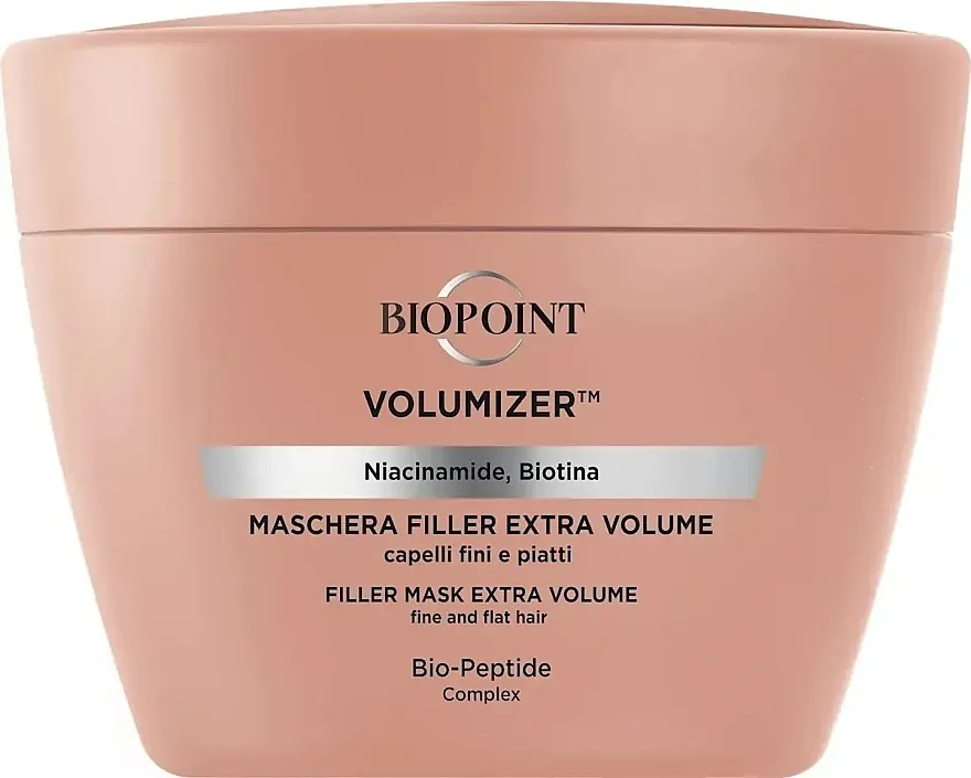 Biopoint Volumizer Filler Mask Extra Volume Maska za punjenje dodaje volumen kosi