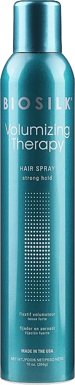 BioSilk Volumizing Therapy Hairspray Strong Hold Lak za kosu jakog učvršćivanja