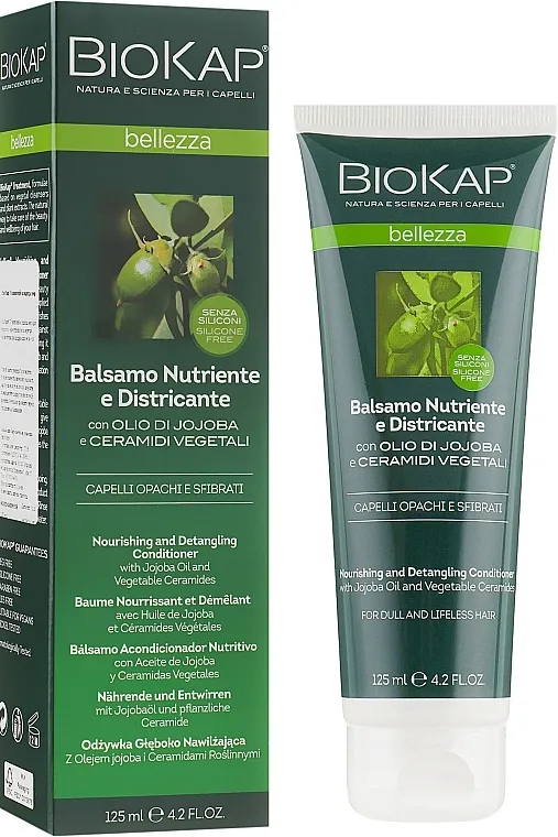 BiosLine BioKap Nourishing and Detangling Conditioner Regenerator "Hranljivi", sa efektom zaglađivanja zamršene kose