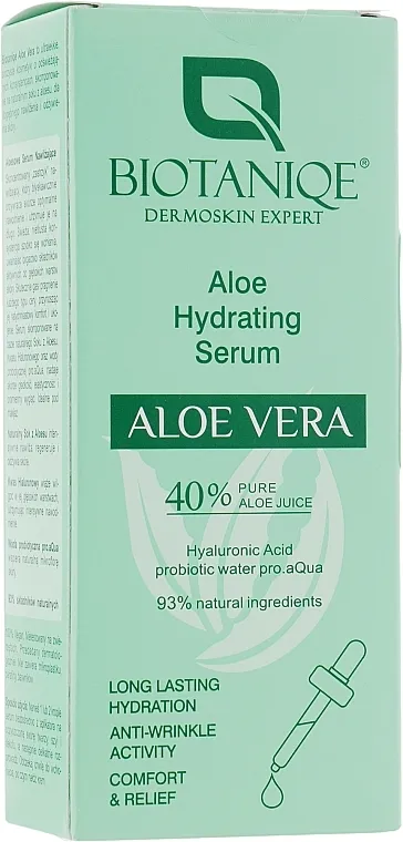 Biotaniqe Aloe Moisturizing Serum Hidratantni serum 3 u 1