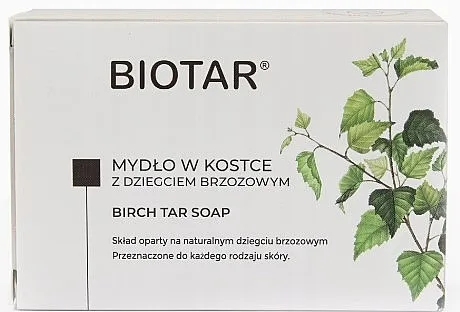 Biotar Birch Tar Soap Antibakterijski katranski sapun