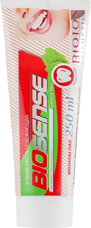 Bioton Cosmetics Biosense Extreme Mint Pasta za zube "Extreme Mint"