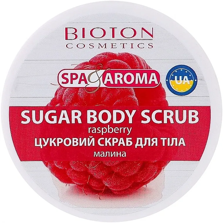 Bioton Cosmetics Spa &amp; Aroma Šećerni piling za telo Malina