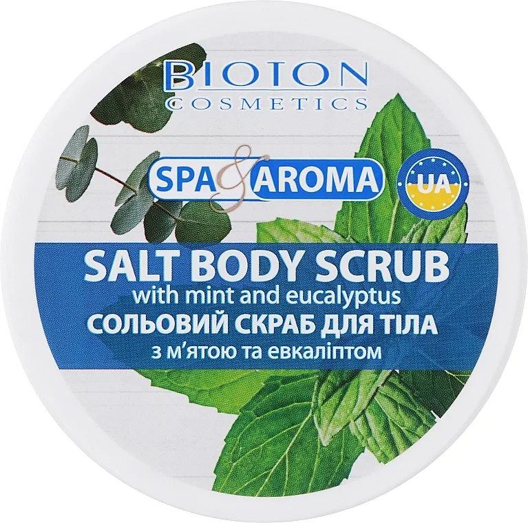 Bioton Cosmetics Spa &amp; Aroma Piling za telo sa soli, nanom i eukaliptusom
