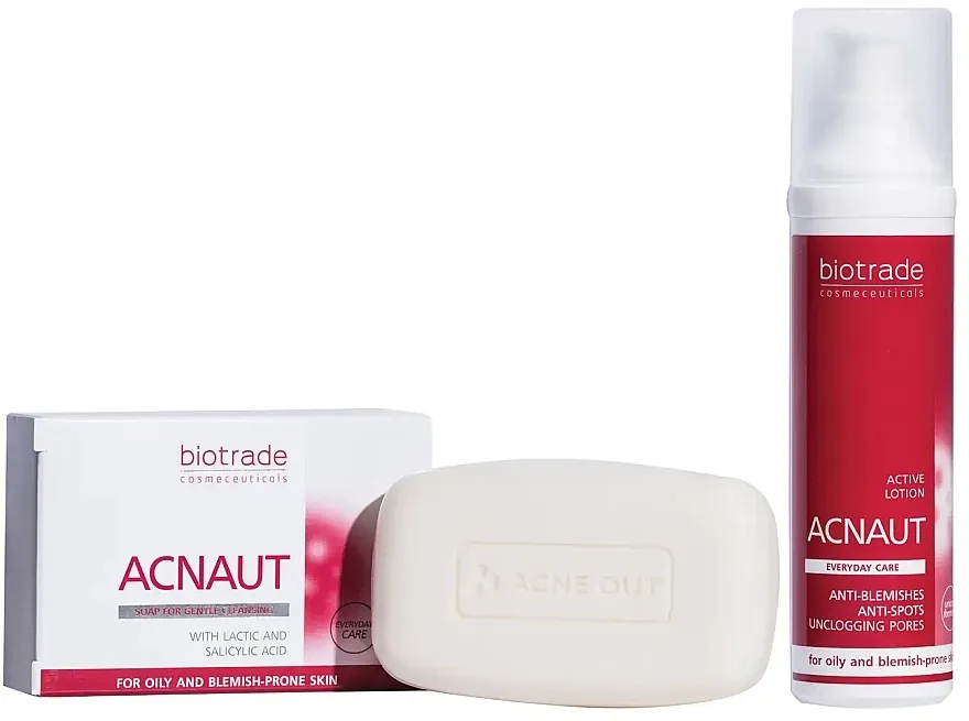 Biotrade Acnaut 3 Steps (soap/100g + lot/60ml + cr/60ml) Set