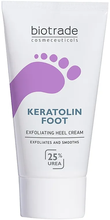 Biotrade Keratolin Foot Exfoliating Heel Cream Piling krema za stopala sa 25% uree sa omekšavajućim delovanjem
