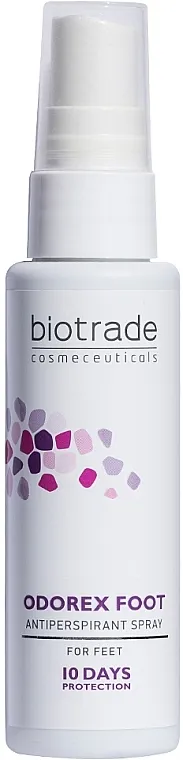 Biotrade Odorex Foot Antiperspirant Spray Antiperspirant u spreju za stopala sa pojačanim dugotrajnim delovanjem