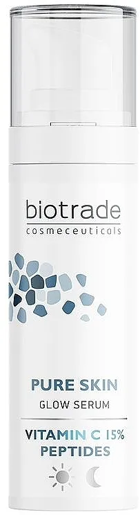 Biotrade Pure Skin Serum sa vitaminom C 15% i peptidima za blistavost kože