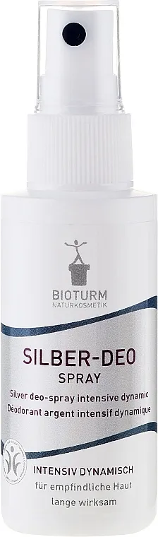 Bioturm Silber-Deo Intensiv Dynamisch Spray No.87 Dezodorans u spreju "Dynamik"