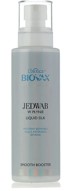 Biovax Liquid Silk Smooth Booster Svila u tečnosti za regeneraciju oštećene kose