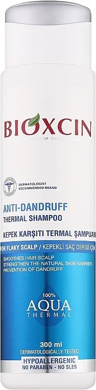 Bioxcin Aqua Thermal Anti-Dandruff Thermal Shampoo Termalni šampon protiv peruti