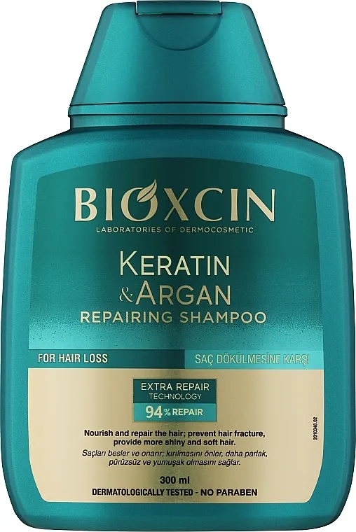 Bioxcin Keratin &amp; Argan Recovery Shampoo Revitalizujući šampon sa keratinom i arganom