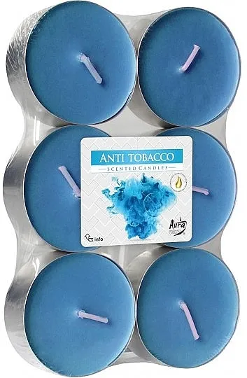Bispol Anti Tobacco Maxi Scented Candles Set čajnih sveća "Anti duvan"