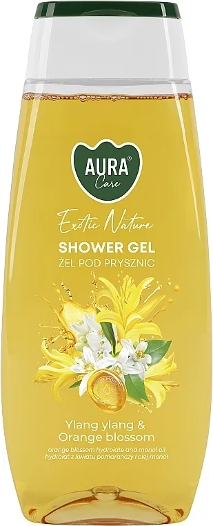 Bispol Aura Care Exotic Nature Ylang Ylang &amp; Orange Blossom Shower Gel Gel za tuširanje Ylang-ylang i cvet pomorandže