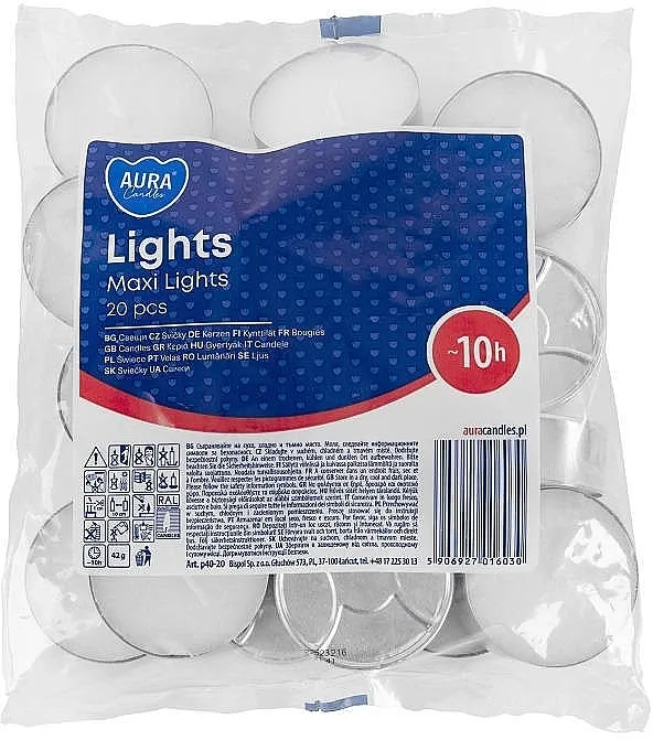 Bispol Aura Maxi Lights Čajne sveće