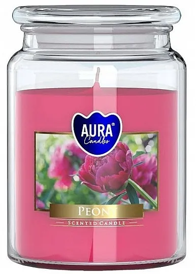 Bispol Aura Peon Candles Sveča u tegli "Božur"