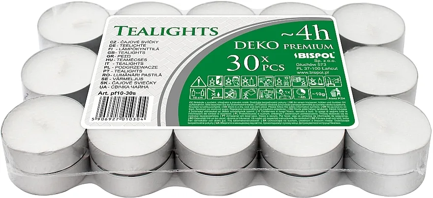 Bispol Deco Premium Čajne sveće
