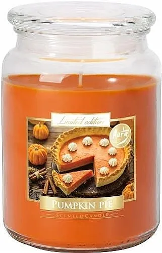 Bispol Limited Edition Scented Candle Pumpkin Pie Mirisna sveća u tegli "Pita od tikve"